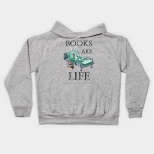 Books are Life Kids Hoodie